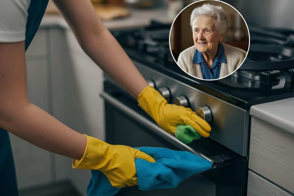 Pulizia forno nonna