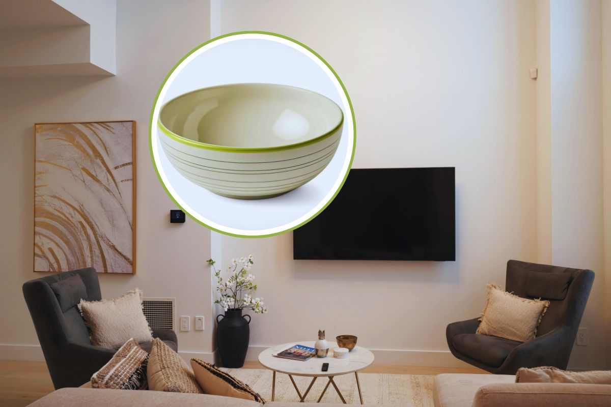 il metodo della ciotola per purificare l'aria in casa