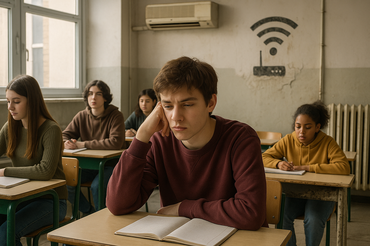 Infrastrutture scolastiche 2026: il 56% degli studenti boccia la propria scuola, serve climatizzazione per 350 mila aule