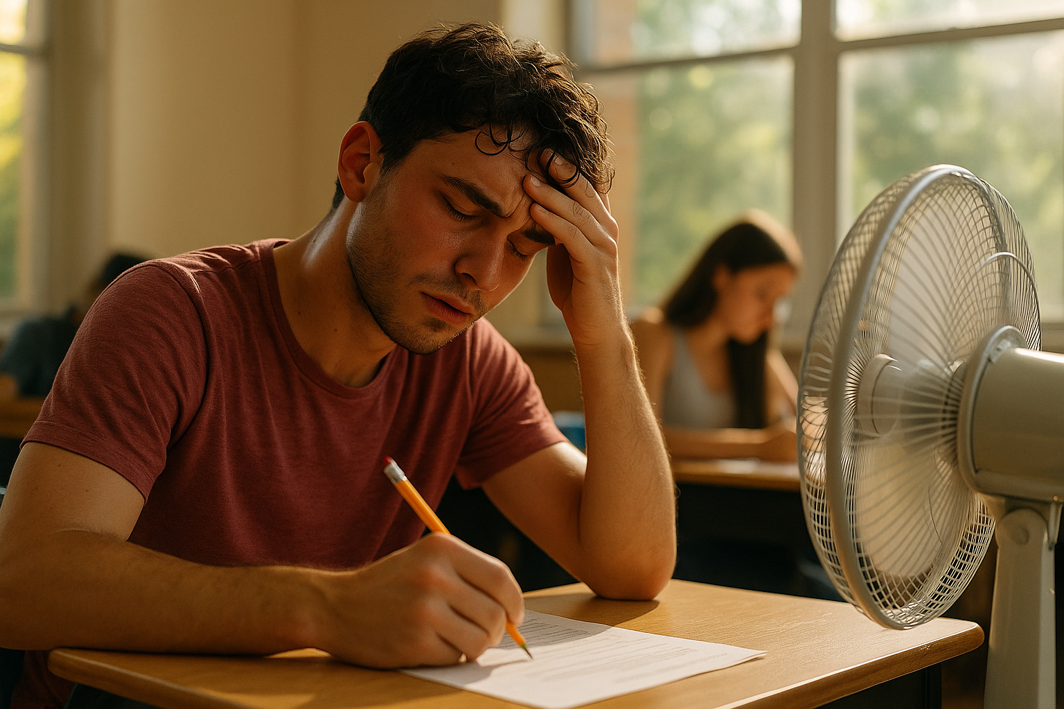 Caldo estremo e voti in caduta: come il clima oltre i 30°C affossa le performance negli esami (2)