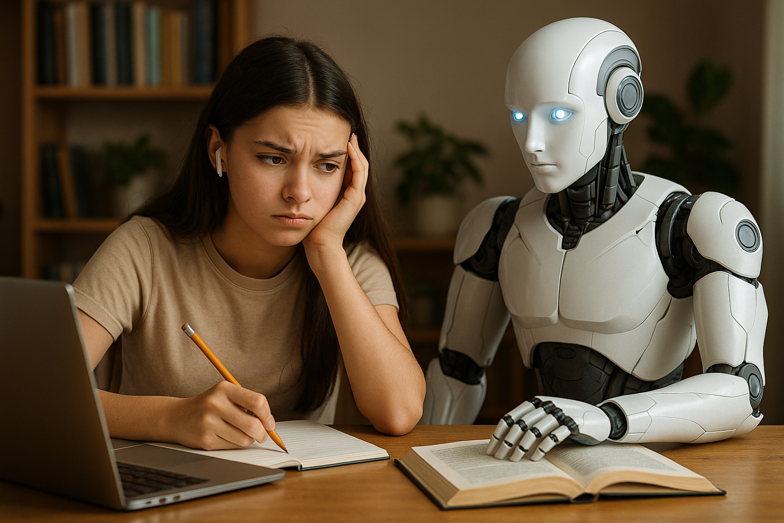 Intelligenza artificiale e compiti: il 49% degli studenti italiani la usa, ma solo l'8% se ne fida più di un insegnante