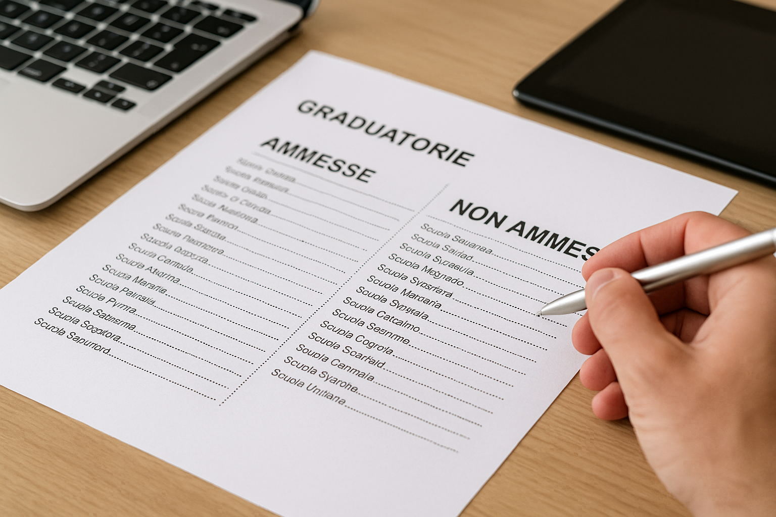 Dispositivi digitali per il personale scolastico: graduatorie delle scuole ammesse (Decreto 48/2026)