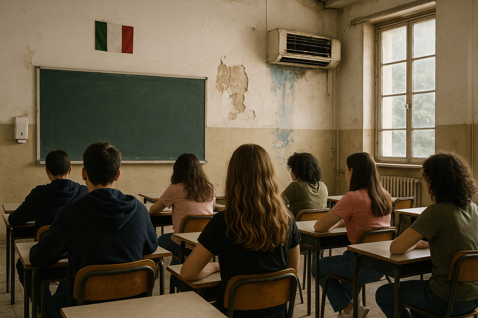 Infrastrutture scolastiche in crisi: il 56% degli studenti boccia bagni, Wi-Fi e riscaldamenti (2)