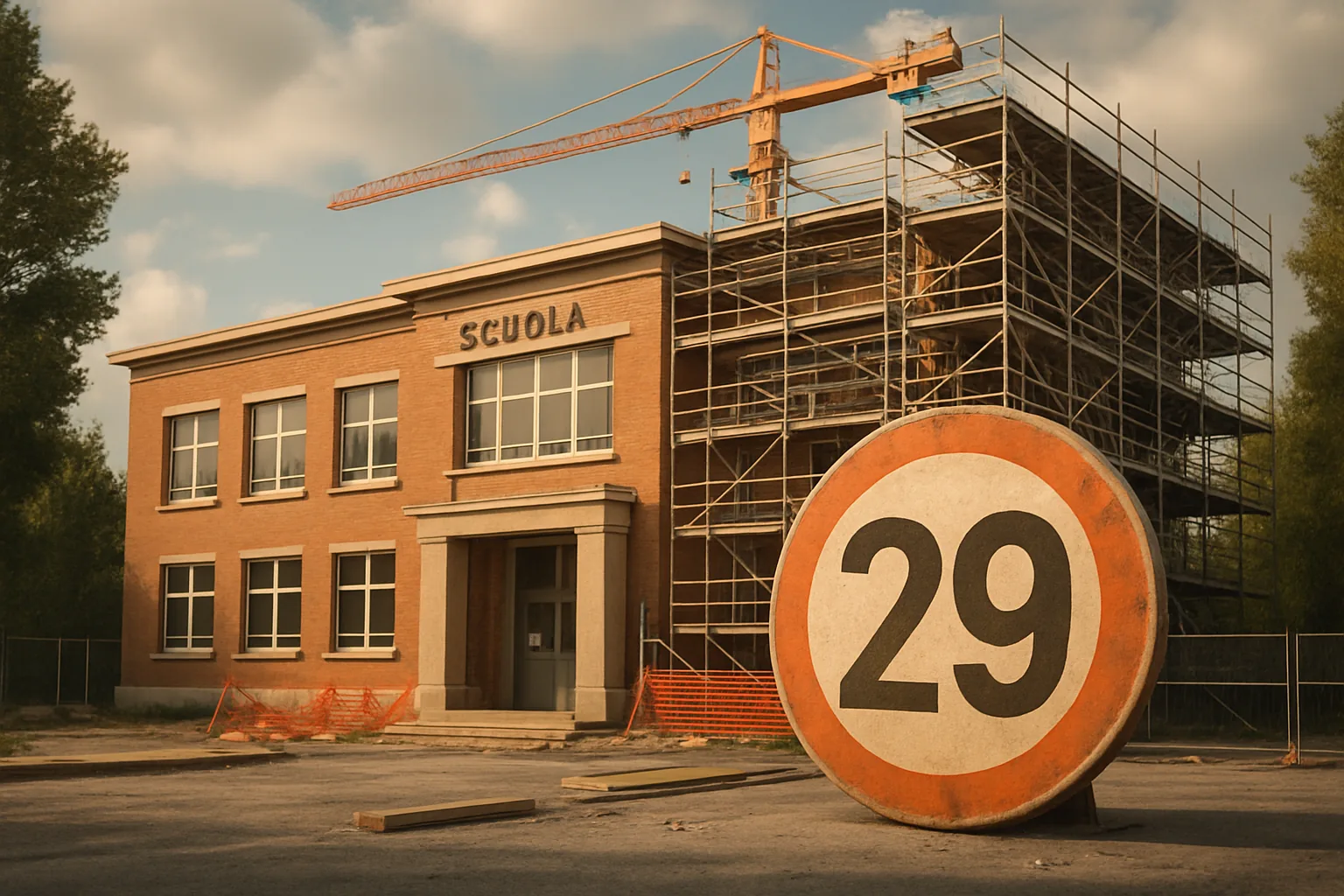 Edilizia scolastica: cantieri chiusi entro il 29 ottobre 2027 o revoca dei fondi
